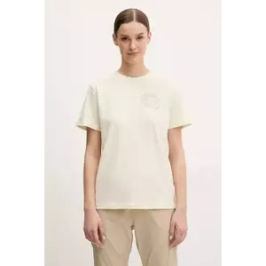 Fjallraven tricou Hemp Blend Out Here culoarea bej, F14600215 imagine