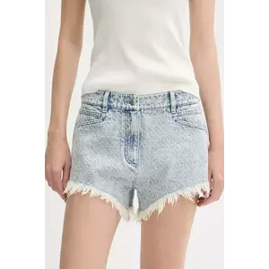 IRO pantaloni scurți din denim cu imprimeu, high waist, WP30DAPA imagine