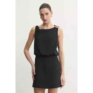 Marella rochie DOCCIA culoarea negru, mini, drept, 2513221043200 imagine