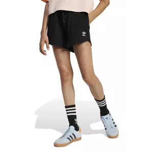 adidas Originals pantaloni scurți copii culoarea negru, neted, talie reglabila, JC8433 imagine