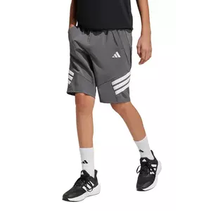 adidas pantaloni scurți copii culoarea gri, talie reglabila, JD0121 imagine