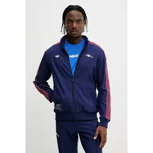 adidas Originals bluză AFC ICON TT culoarea bleumarin, cu imprimeu, JF0544 imagine