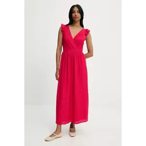 Answear Lab rochie culoarea roz, maxi, evazati imagine