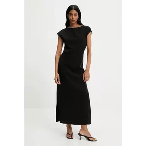 Answear Lab rochie culoarea negru, maxi, mulata imagine