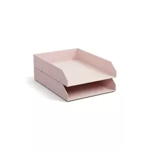 Bigso Box of Sweden organizer pentru documente 2-pack culoarea roz imagine