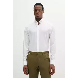 Eton cămașă din bumbac culoarea alb, cu guler button-down, slim, 100012808 imagine