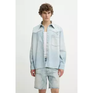 Won Hundred cămașă jeans cu guler clasic, relaxed, 3647-15049 imagine