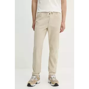Timberland pantaloni de bumbac culoarea bej, mulata, TB0A2F6BEOH1 imagine