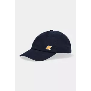 K-Way șapcă de baseball din bumbac culoarea bleumain, neted, K81433W imagine