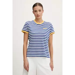 Napapijri tricou din bumbac S-Baie culoarea alb, NP0A4ILBSA91 imagine