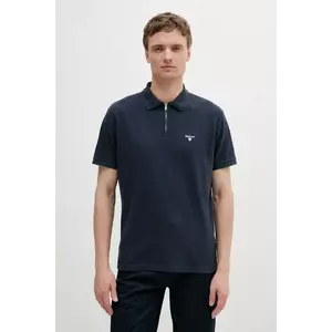 Barbour polo de bumbac Hingham Polo Shirt culoarea bleumain, neted, MML1458 imagine