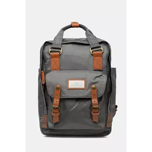 Doughnut rucsac Macaroon culoarea gri, mare, neted, D010-0415 imagine