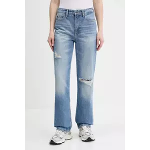 Tommy Jeans blugi high waist, DW0DW21278 imagine