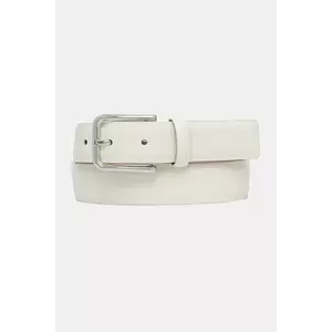 BOSS curea de piele culoarea bej, 50536998 imagine