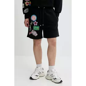 Barrow pantaloni scurți din bumbac culoarea negru, S5BWUABE018 imagine