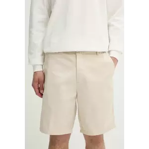 Solid pantaloni scurți ALANN culoarea bej, 21107653 130401 imagine