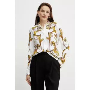 Versace Jeans Couture cămașă culoarea alb, cu guler clasic, regular, 78HAL2P1 NS634 imagine