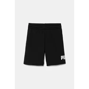 Puma pantaloni scurți copii ESS No. 1 Logo Shorts TR culoarea negru, talie reglabila, 684918 imagine