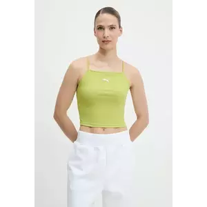 Puma top culoarea verde, 629771 imagine