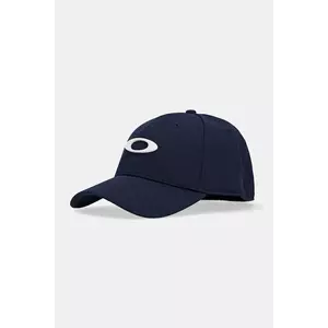 Oakley șapcă culoarea bleumain, cu imprimeu, 911545.6C6 imagine