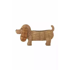 Bloomingville coș de depozitare 50 x 27 x 23 cm culoarea maro imagine