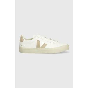 Veja sneakers din piele Campo culoarea alb imagine