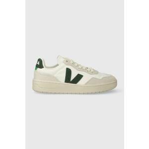 Veja sneakers din piele V-90 culoarea: alb VD2003384A imagine