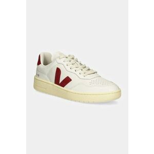Veja sneakers din piele V-90 culoarea alb, VD2003657B imagine