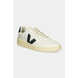 Veja sneakers din piele V-90 culoarea alb, VD2003656B imagine