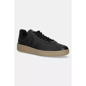 Veja sneakers din piele V-90 barbati, culoarea negru, VD2003896B imagine