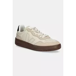 Veja sneakers din piele V-90 ZZ femei, culoarea bej, VZ2020751A imagine
