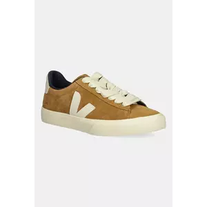 Veja sneakers din piele intoarsă Campo femei, culoarea maro, CP0320524A imagine