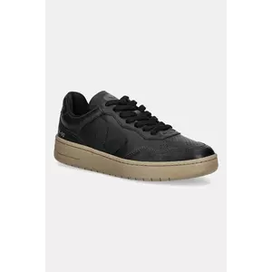 Veja sneakers din piele V-90 femei, culoarea negru, VD2003896A imagine