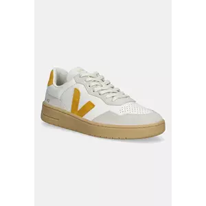 Veja sneakers din piele V-90 bărbați, culoarea gri, VD2003894B imagine