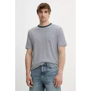 Marc O'Polo tricou din amestec de in cu imprimeu, 524216751302 imagine