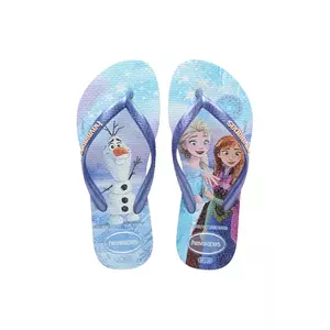Havaianas șlapi copii SLIM PRINCESS culoarea portocaliu imagine