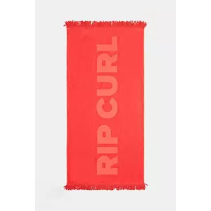 Rip Curl prosop din bumbac culoarea rosu imagine