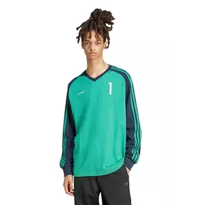 adidas Originals longsleeve JERSEY bărbați, culoarea verde, cu imprimeu, JC8373 imagine
