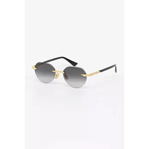 Bottega Veneta ochelari de soare barbati, culoarea auriu, BV1379S imagine