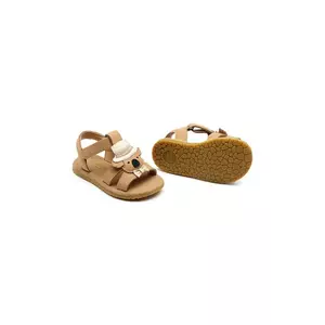 Donsje sandale din piele pentru copii Hilley Sandals Groom culoarea maro, 1501602 imagine