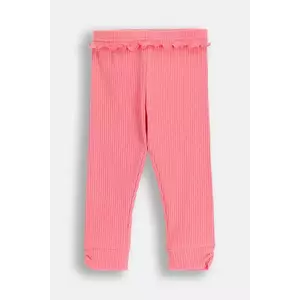 Coccodrillo leggins copii culoarea roz, cu imprimeu, TROPICAL STORY GIRL KIDS imagine