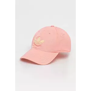 adidas Originals șapcă culoarea roz, cu imprimeu, JD5353 imagine