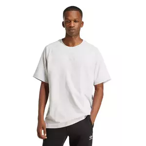 adidas Originals tricou din bumbac Premium Essentials Tee barbati, culoarea gri, cu imprimeu, JD3275 imagine