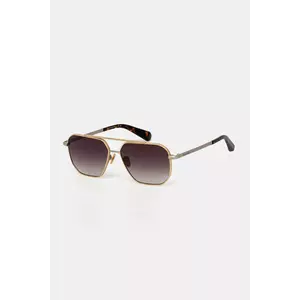 AllSaints ochelari de soare Dune culoarea auriu, ALS7007 imagine