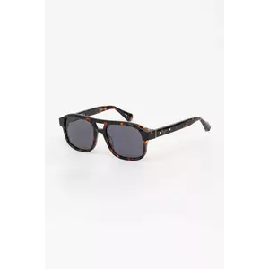 AllSaints ochelari de soare Enzo culoarea maro, ALS5016 imagine