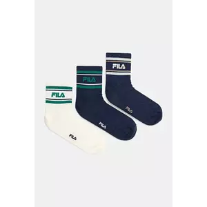 Fila șosete 3-pack culoarea bleumarin, F5609 imagine