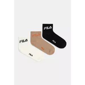 Fila șosete 3-pack culoarea bej, F6789 imagine
