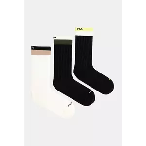 Fila șosete 3-pack culoarea negru, F5608 imagine