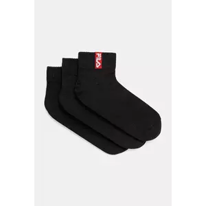 Fila șosete 3-pack culoarea negru, F5509 imagine