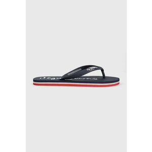 Pepe Jeans slapi BAY BEACH barbati, culoarea albastru marin, PMS70128 imagine